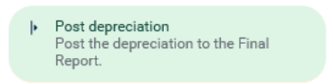 Post depreciation