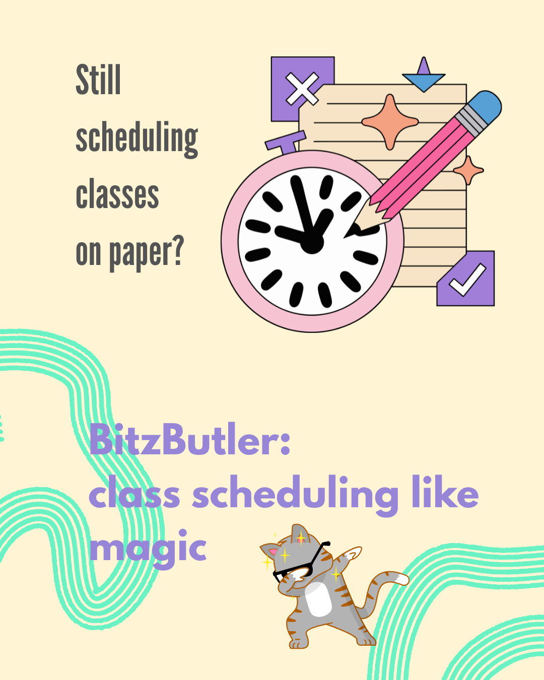 Scheduling class with BitzButler